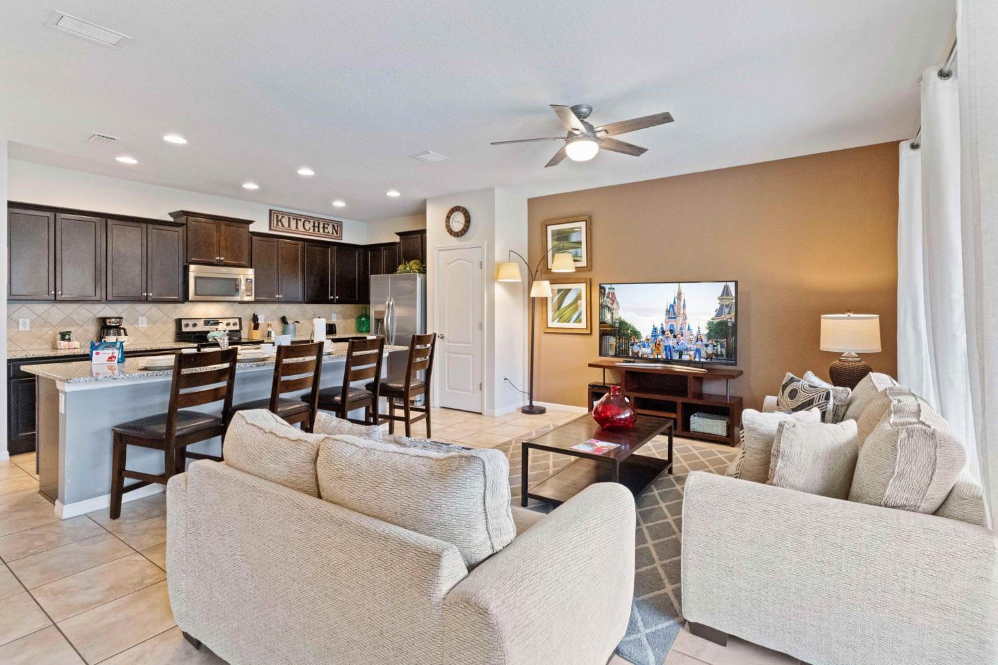 Townhome With Private Pool, Bbq & Free Waterpark Kissimmee Bagian luar foto