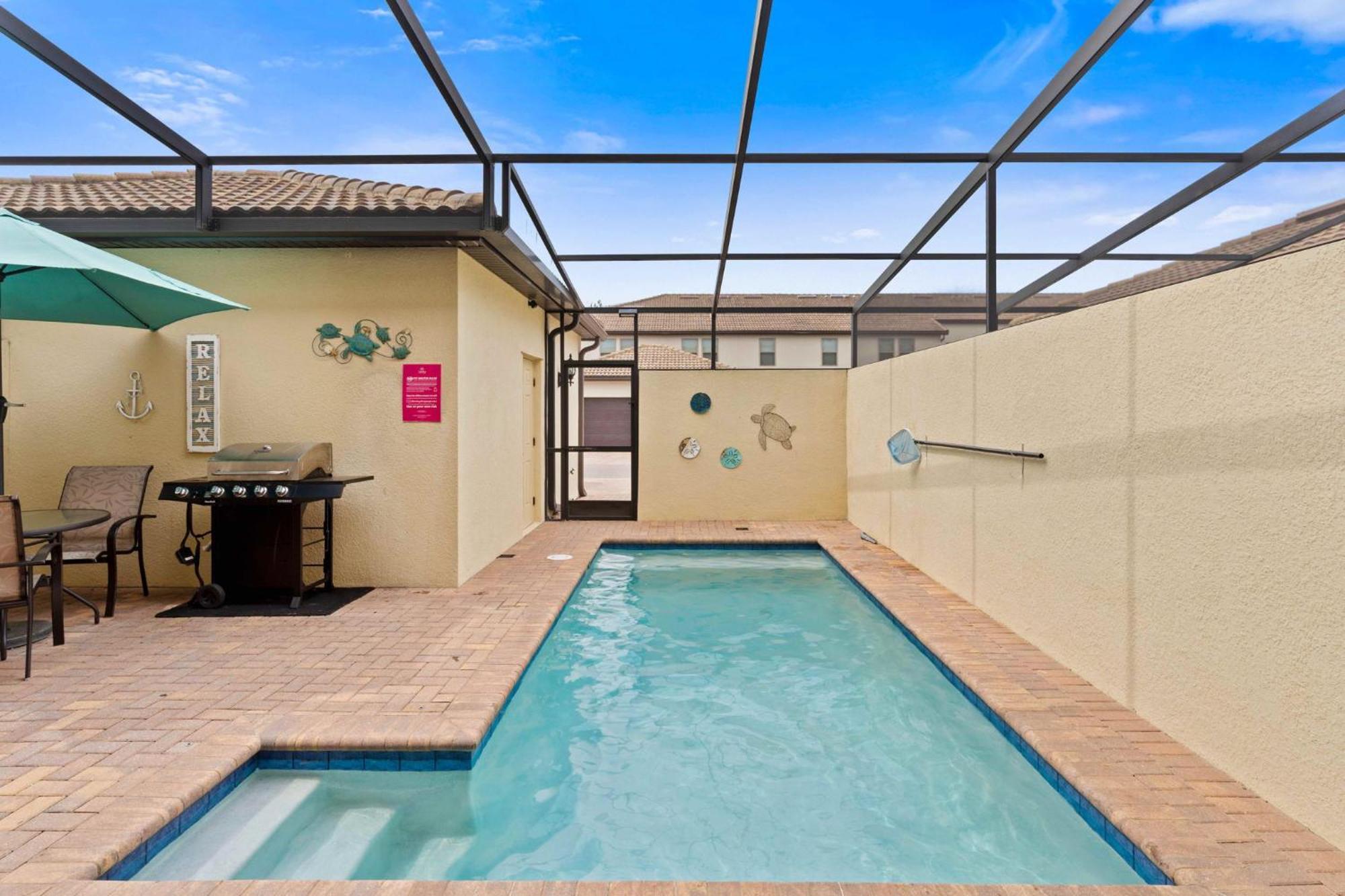 Townhome With Private Pool, Bbq & Free Waterpark Kissimmee Bagian luar foto