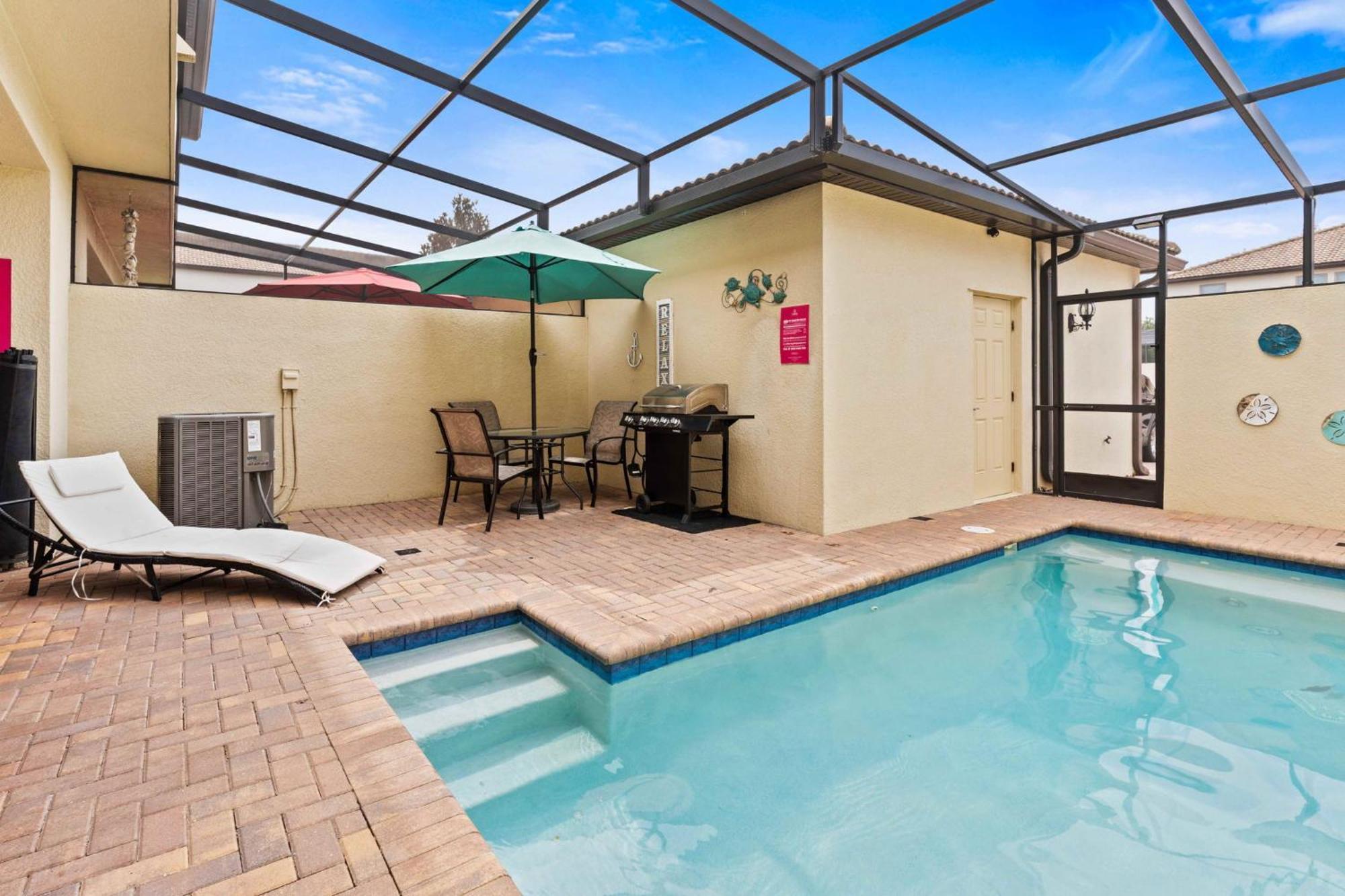 Townhome With Private Pool, Bbq & Free Waterpark Kissimmee Bagian luar foto