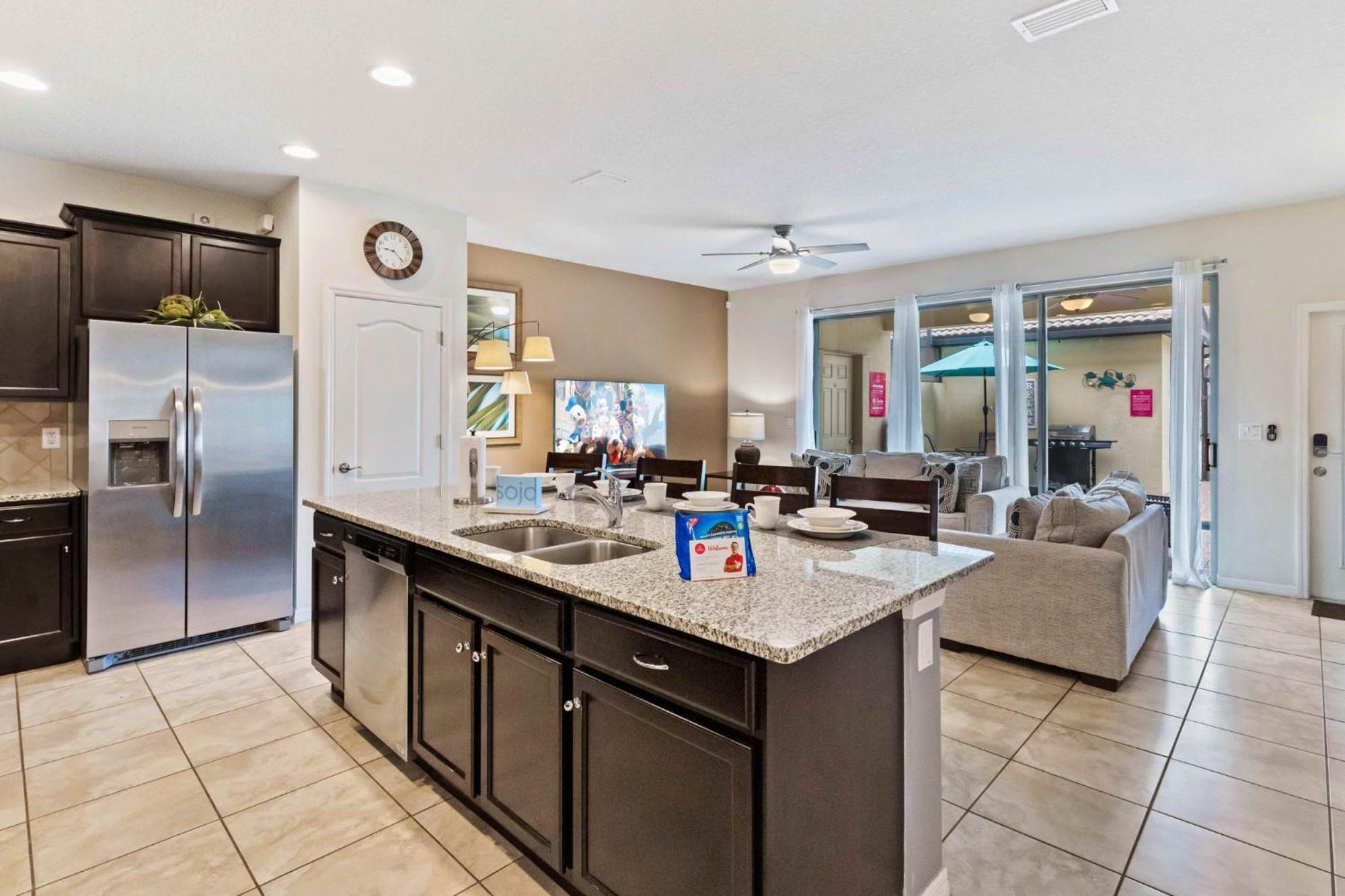 Townhome With Private Pool, Bbq & Free Waterpark Kissimmee Bagian luar foto