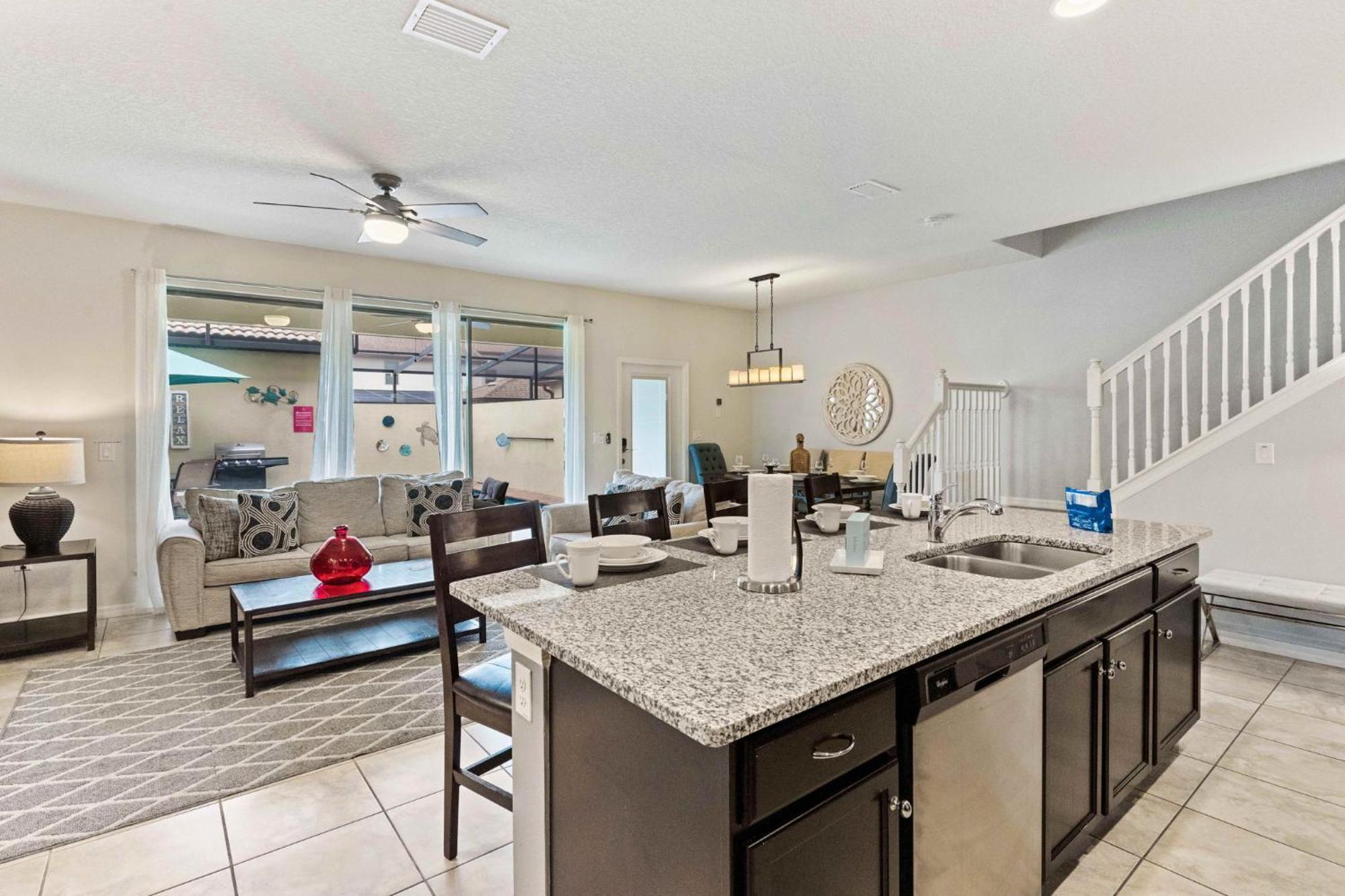 Townhome With Private Pool, Bbq & Free Waterpark Kissimmee Bagian luar foto