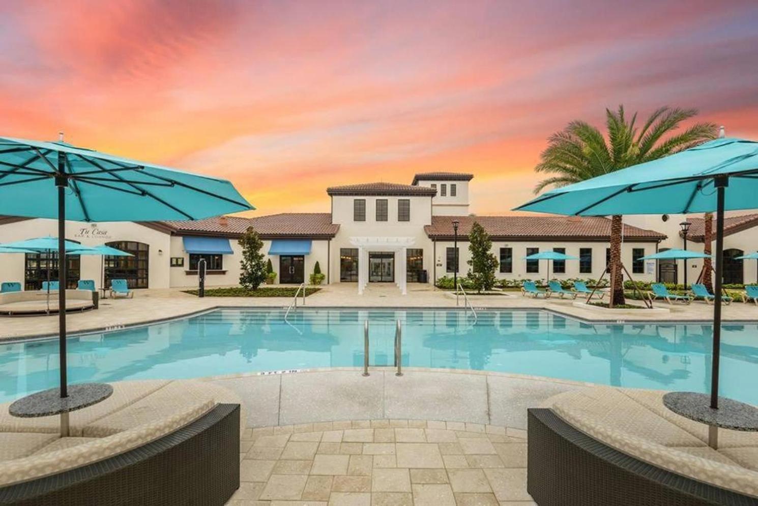 Townhome With Private Pool, Bbq & Free Waterpark Kissimmee Bagian luar foto